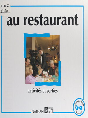 cover image of Au restaurant